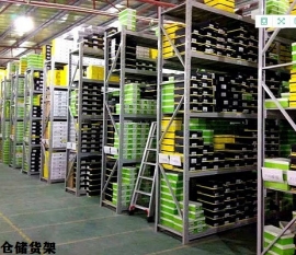 贛州重型倉儲(chǔ)貨架定做案例